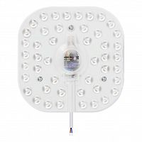 Модуль светодиодный SMARTBUY квадратный 24 Вт, 4000K, 220-240В, кол-во диодов: 48 шт, LED2835, 2160 лм, угол 120°, IC Driver, 160*160*30 мм, магнитное (SBL-M-24W-4K)