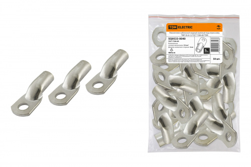 Наконечник медный луженый ТМЛ 50-8-12 ГОСТ 7386-80 TDM (1/50/400) (SQ0533-0040)