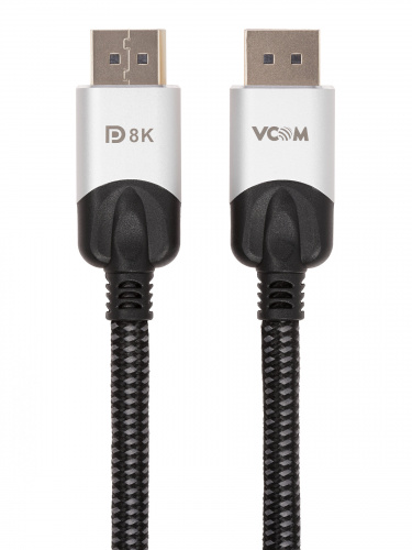 Кабель соединительный DP v1.4, 8K@60Hz, 2m VCOM <CG635-2M> (1/40) фото 2 Кабель соединительный DP v1.4, 8K@60Hz, 2m VCOM <CG635-2M> (1/40) фото 2