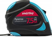 Рулетка SMARTBUY измерительная, 7.5мх25мм, прорезиненный корпус,2 фиксатора, усиленный зацеп,Tools (1/72) (SBT-MTP-7525P2)