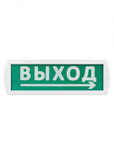 Оповещатель TDM охранно-пожарный световой Топаз-220-Д "Направление к выходу" 220 В, IP52 (1/35) (SQ0349-0409) фото 6