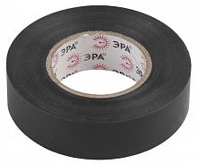 Изолента ЭРА из ПВХ 15мм*20м черная (10/200/8000) (C0036552)