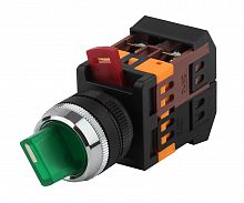 Переключатель ЭРА АNСLR-22-3 на 3 фикс.полож.зеленый неон/240В I-O 1з+1р (10/400/3200)