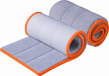 Набор насадок из микрофибры DEFENDER HOME CLCM-03 2 шт., 32*12.5см, светло-серый (1/150) (28453)