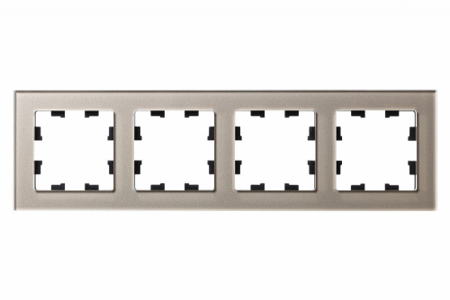 Рамка 4-м ATLASDESIGN Nature стекло шампань Systeme Electric ATN320504 (1) Рамка 4-м ATLASDESIGN Nature стекло шампань Systeme Electric ATN320504 (1)