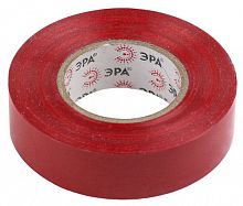 Изолента ЭРА из ПВХ 15мм*20м красная (10/200/8000) (C0036550)