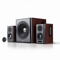 Акустика EDIFIER S350DB brown. Bth5.1.Дин.5шт.Мощ:150Вт.Частотная х-ка:40Гц-20кГц.компл:пульт упр.,каб.3.5мм-RCA,колон.каб,оптов.каб. (1/1) (80002788)