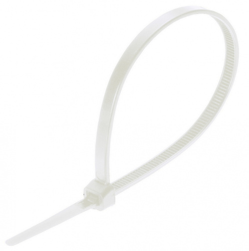 Хомут SMARTBUY нейлоновый 2,5х150, белый (100шт./уп.) (цена за упаковку-100 шт!!!) (1/400) (SBE-CT-25-150-w)