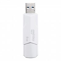 Флеш-накопитель USB 3.1  32GB  Smart Buy  Clue  белый (SB32GBCLU-W3)