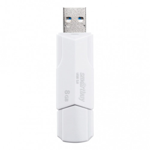 Флеш-накопитель USB 3.1  32GB  Smart Buy  Clue  белый (SB32GBCLU-W3)