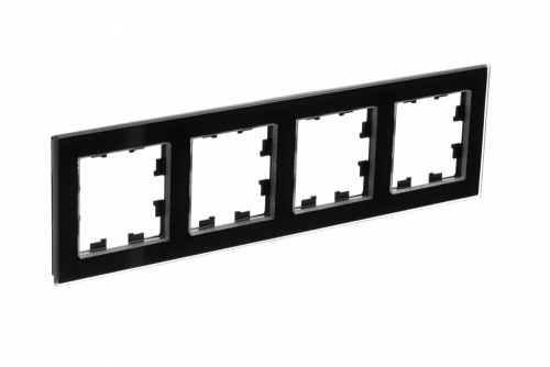 Рамка 4-м ATLASDESIGN Nature стекло черн. Systeme Electric ATN321004 (1) Рамка 4-м ATLASDESIGN Nature стекло черн. Systeme Electric ATN321004 (1)