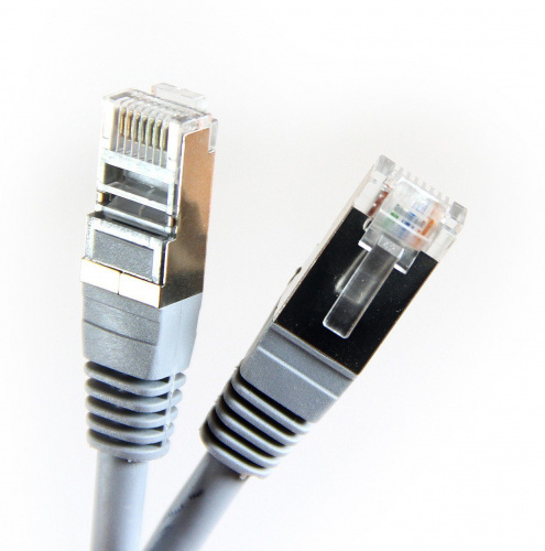 Патч-корд литой TELECOM FTP кат.5e, серый, 7,5 м. (1/42) (NA102-FTP-C5E-7.5M) фото 5 Патч-корд литой TELECOM FTP кат.5e, серый, 7,5 м. (1/42) (NA102-FTP-C5E-7.5M) фото 5