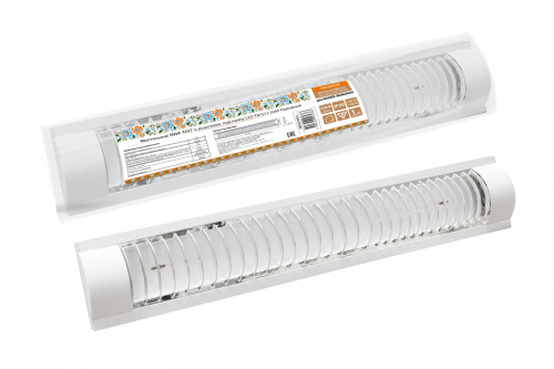 Светильник НАРОДНЫЙ CПО 3017 (с решеткой), под светодиодную лампу Т8/G13 2х60 (1/14) (SQ0327-0415)