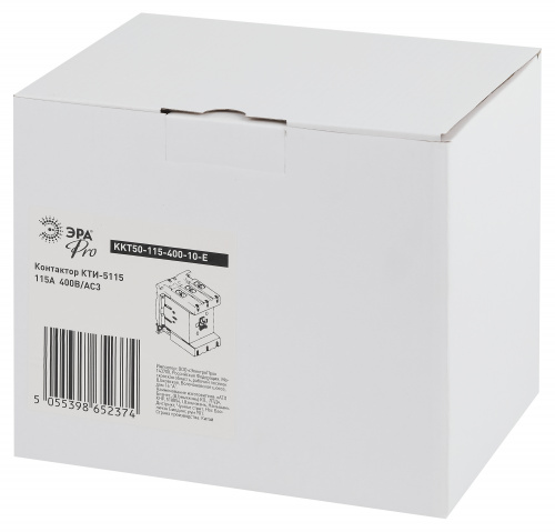 Контактор КТИ-5115 ЭРА PRO KKT50-115-400-10-E 115А 400В/АС3 (1/4) (Б0054921) фото 3