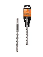 Бур по бетону, 12×160×100 мм, SDS-Plus, 4 резца, пластиковый держатель, 1 шт, "Рубин" TDM (1/100) (SQ1094-0209)