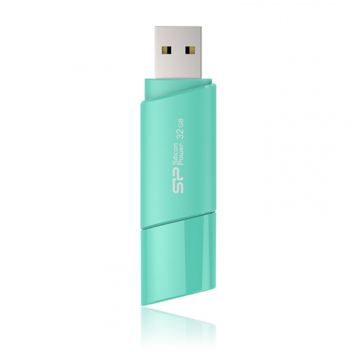 Флеш-накопитель USB  32GB  Silicon Power  Ultima U06  морская волна (SP032GBUF2U06V1B) фото 3