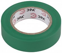 Изолента ЭРА из ПВХ 15мм*10м зеленая (10/500/14000) (C0036555)