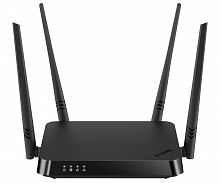 Роутер D-LINK DIR-822/RU/E1A AC1200 с поддержкой технологии MU-MIMO, беспроводной, черный (1/20)
