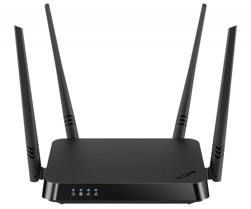 Роутер D-LINK DIR-822/RU/E1A AC1200 с поддержкой технологии MU-MIMO, беспроводной, черный (1/20)