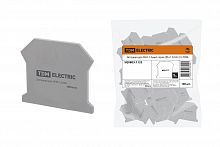 Заглушка для ЗНН-1,5мм2 серая (Ph-C D-UK 2,5) TDM (1/100/1000) (SQ0803-1123)