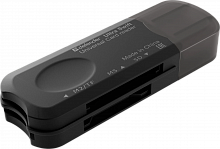 Картридер DEFENDER Ultra Swift (Ультра Свифт) интерфейс USB 2.0, 4 слота для карт (1/100) (83262)