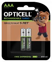 Аккумулятор OPTICELL TURBO  HR03 BL2 (970 mAh) (2/24) (6080003)