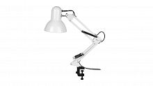 Светильник RITMIX LED-770ES White настольный для ламп Е27, в комплекте лампоа 7Вт, струбцина, с регулировкой наклона и высоты до 75 см (1/12) (80003890)