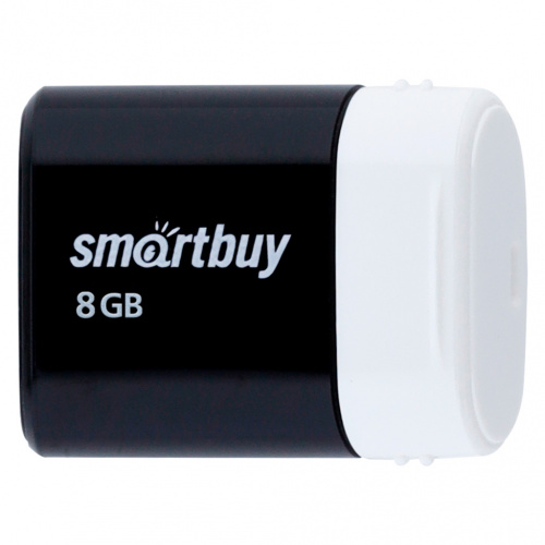 Флеш-накопитель USB  8GB  Smart Buy  Lara  чёрный (SB8GBLara-K)