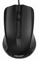 Мышь проводная ACER OMW010 черный оптическая (1200dpi) USB (2but)(1/60) (ZL.MCEEE.001)