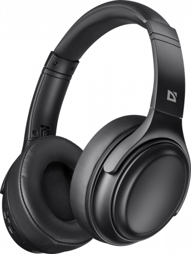 Наушники полноразмерные DEFENDER FreeMotion B535, ANC, Bluetooth, черные  (1/30) (63535)