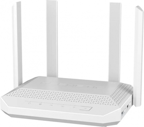 Mesh-роутер KEENETIC Giga (KN-1012) AX3000 10/100/1000BASE-TX/SFP/4g ready белый (1/5)