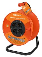 Удлинитель TDM силовой УКз16-004 TDM (4 места/20м ПВС 3х1,5) (1/1) (SQ1301-0537)