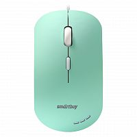 Мышь проводная Smartbuy 288,бесшумная, с подсветкой, (SBM-288-LG), зеленая (1/40)