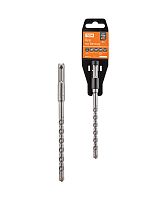 Бур по бетону, 8×160×100 мм, SDS-Plus, 4 резца, пластиковый держатель, 1 шт, "Рубин" TDM (1/200) (SQ1094-0205)