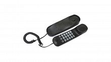 Телефон проводной RITMIX RT-002 black узкий корпус, кнопки на трубке, Сброс/Пауза/Повтор/Регулировка громкости, настенное крепление (1/25) (80002229)
