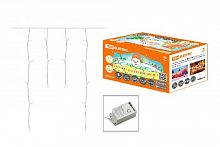 Гирлянда новогодняя "Бахрома" 2,5х0,6 м, белый свет, 8 режимов, наружное использование, IP44, TDM (SQ0361-0032)