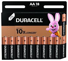 Элемент питания DURACELL  LR6  BL18 BASIC  (18/180/20520) (Б0014448)