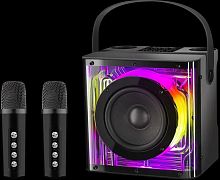 Колонка портативная DEFENDER Versuz 15Вт, BT/USB/TF/AUX/RGB/MIC, черный (1/8) (65088)