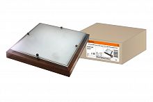 Светильник TDM НПБ 02-3х40-121 УХЛ4 "Киото-2" венге 3х40 Вт IP20 (435х435х75) (1/1) (SQ0303-0408)