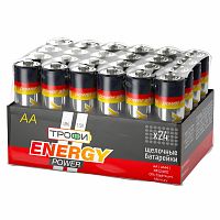Элемент питания Трофи LR6-24 bulk ENERGY POWER Alkaline (24/720/21600) (Б0035376)