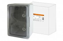Бокс пластиковый ЩМП-0-7, прозр., крышка ABS, IP65, -45 до +75 С, навесной, (600x400x200) TDM (1/1/1 (SQ0933-0207)