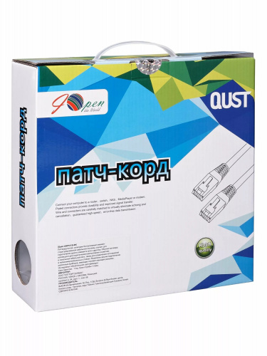 Патч-корд литой iOpen  UTP кат.5е 50м черный <ANP511_50M_BK> (1/10) фото 4
