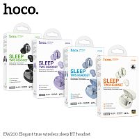 Наушники внутриканальные HOCO EW200 Elegant, пластик, bluetooth 5.4, микрофон, цвет: белый (1/11/110) (6942007632645)