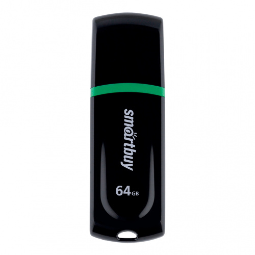 Флеш-накопитель USB  64GB  Smart Buy  Paean  чёрный (SB64GBPN-K)
