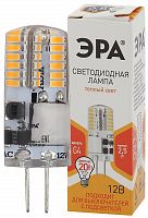 Лампа светодиодная ЭРА STD LED-JC-2,5W-12V-SLC-827-G4 G4 2,5Вт силикон капсула теплый белый свет (1/500) (Б0049089)