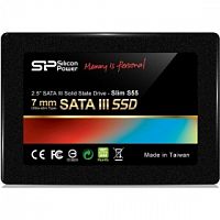 яSSD Silicon Power   60GB  S55, SATA-III, R/W - 550/500 MB/s, 2.5", PS3108, TLC (SP060GBSS3S55S25)