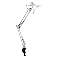 Светильник GAUSS настольный модель GTL001 60W 220-240V E27 белый струбцина 1/16 (GT0011)