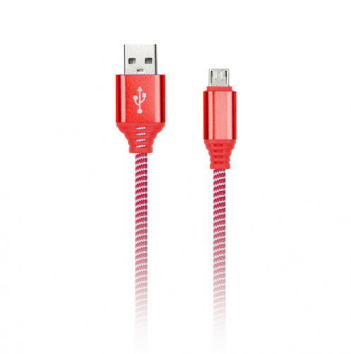 Дата-кабель Smartbuy MicroUSB кабель в нейлон. оплетке Socks, 1 м., <2А, красн.(iK-12NS red) Дата-кабель Smartbuy MicroUSB кабель в нейлон. оплетке Socks, 1 м., <2А, красн.(iK-12NS red)