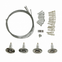 Комплект подвесов LP-КПТ на тросах для панели светодиодной ультратонкой IN HOME (1/60) (4690612034133)