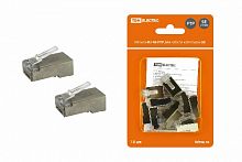 Разъем RJ-45 FTP для кабеля кат. 5Е, 8P8C в блистере (10шт) TDM (SQ0561-0005)